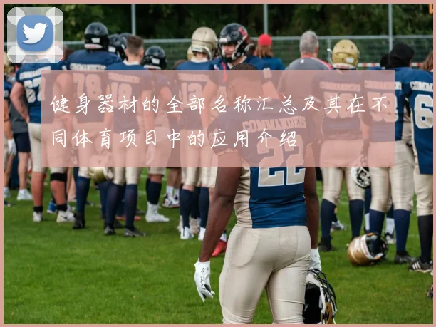健身器材的全部名称汇总及其在不同体育项目中的应用介绍